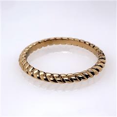 James Avery 14K Yellow Gold Twisted Band Ring